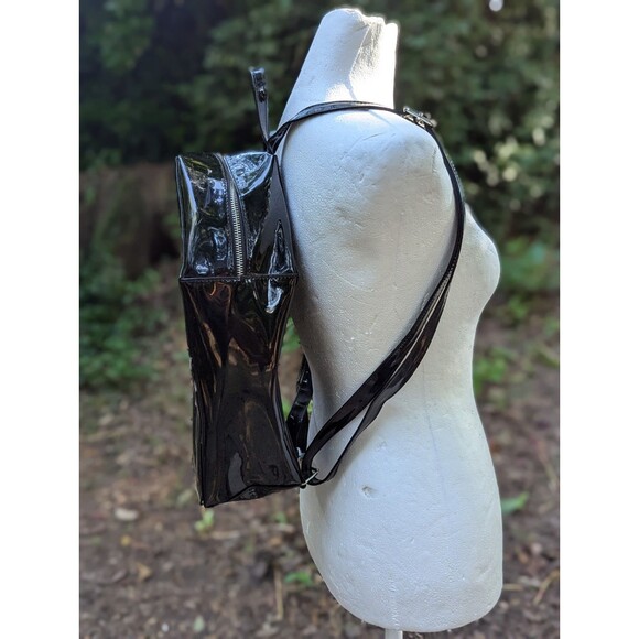 Rock Rebel Universal Monsters Coffin Backpack Dracula Mummy Frankenstein EUC - Picture 11 of 14